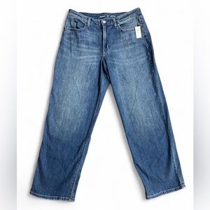 NWT Old Navy High Rise WOW Loose Jeans Women’s 12 Short | Y2K 90s Denim